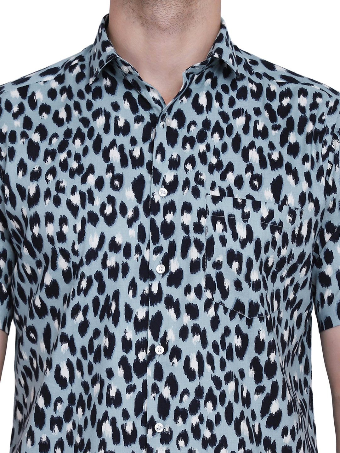 Leopard Animal Print Casual/Party Resort shirt