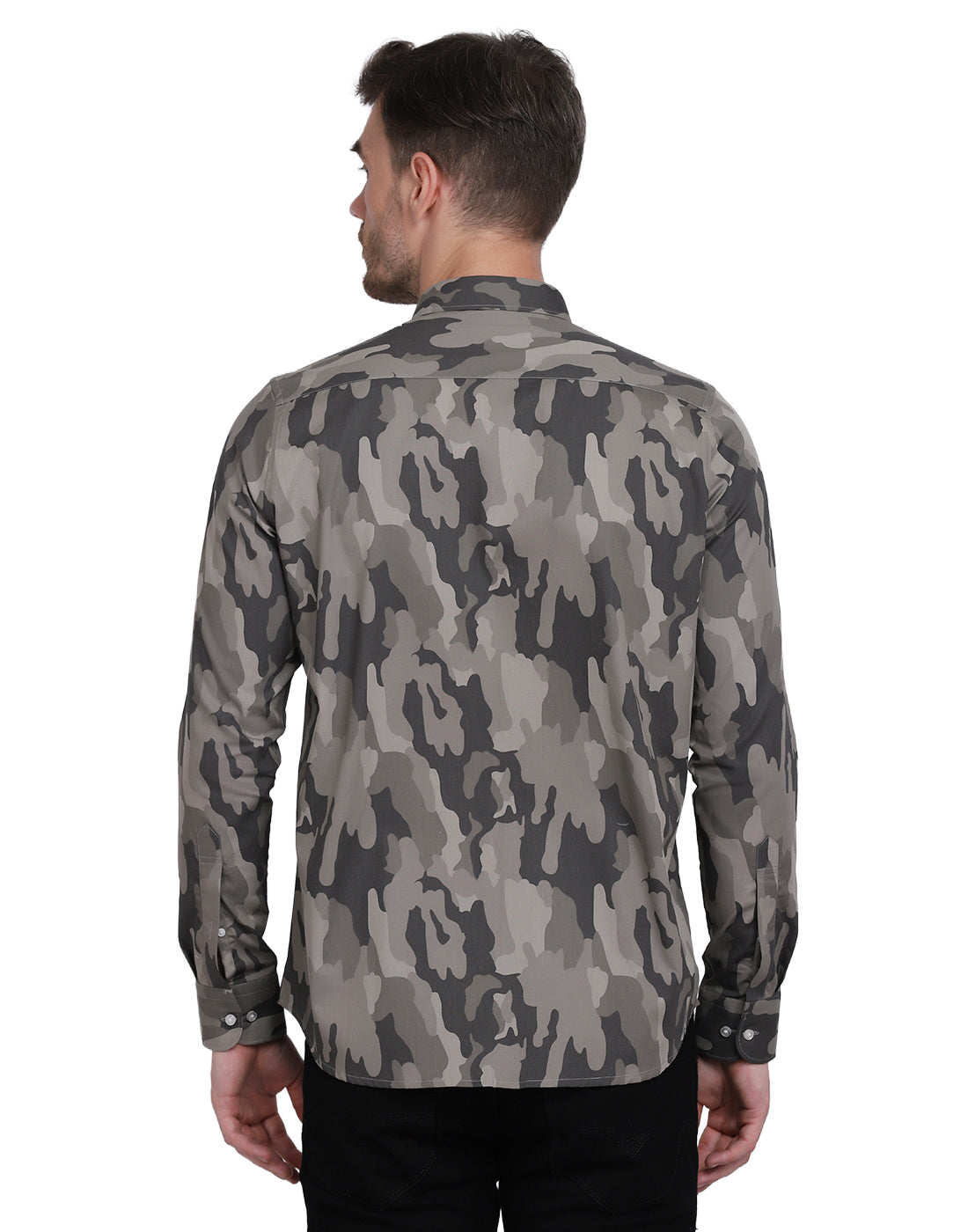 camouflage army Print shirt