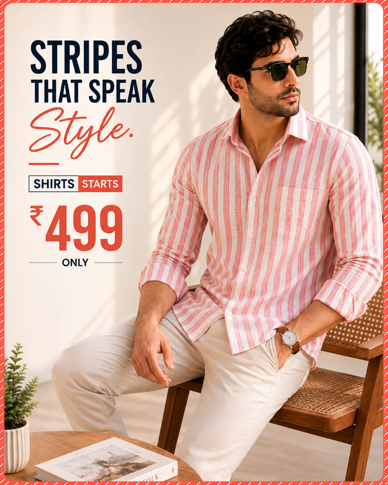 SHIRTS STARTING ₹499