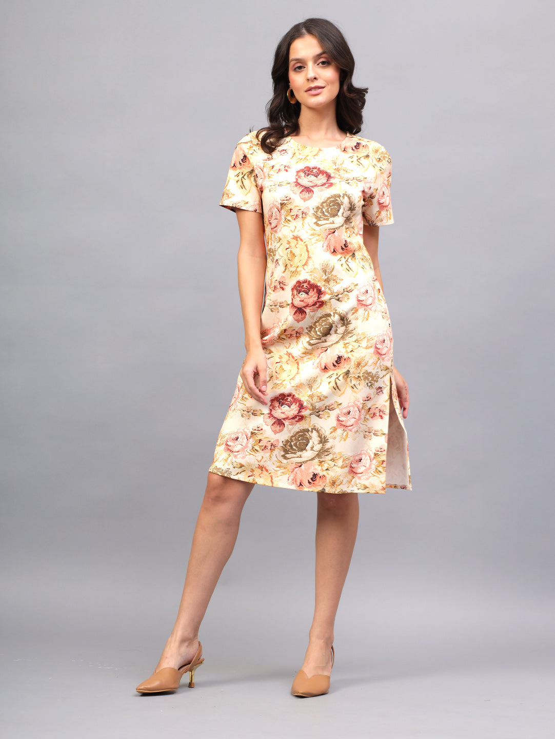 Hyacinth Chic Midi Dress