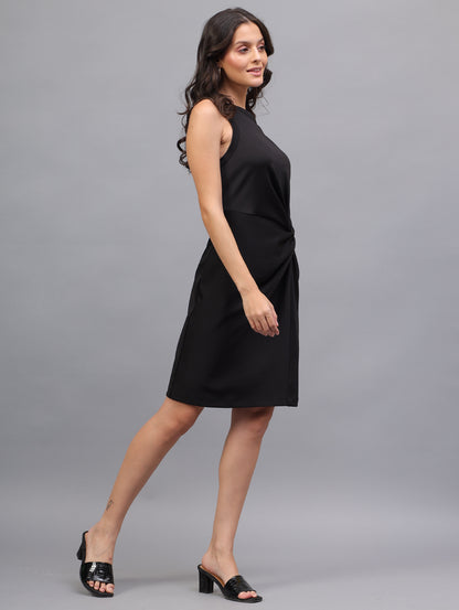black Midi Dress