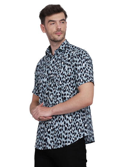 Leopard Animal Print Casual/Party Resort Shirt