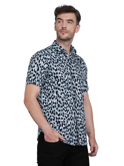 Leopard Animal Print Casual/Party Resort Shirt