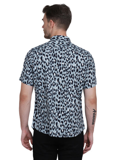 Leopard Animal Print Casual/Party Resort Shirt