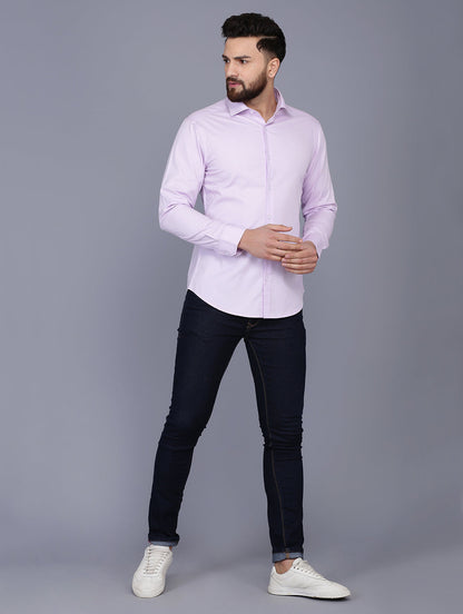 Cotton Dobby Checkered Shirt