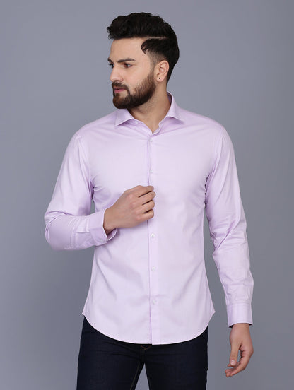 Cotton Dobby Checkered Shirt