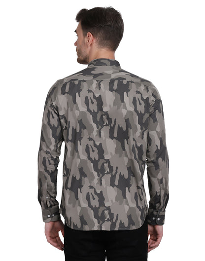 Camouflage Army Print Shirt