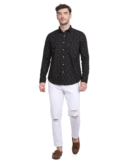 Distroy Printed Regular Fit Casual/Party Shirt