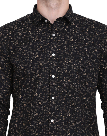 Distroy Printed Regular Fit Casual/Party Shirt