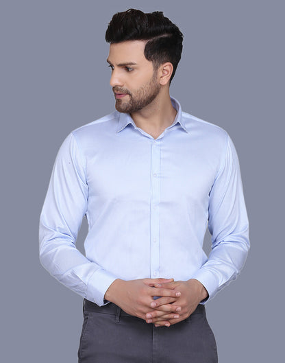 Herringbone Dobby With Micro Checkered Shirt