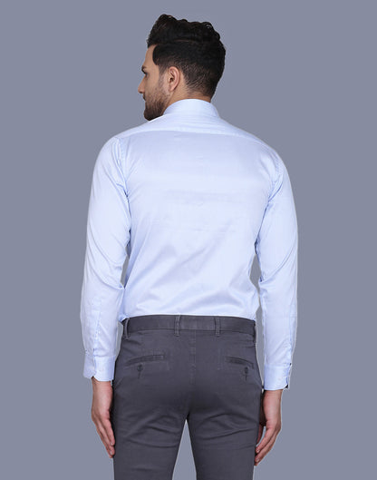 Herringbone Dobby With Micro Checkered Shirt