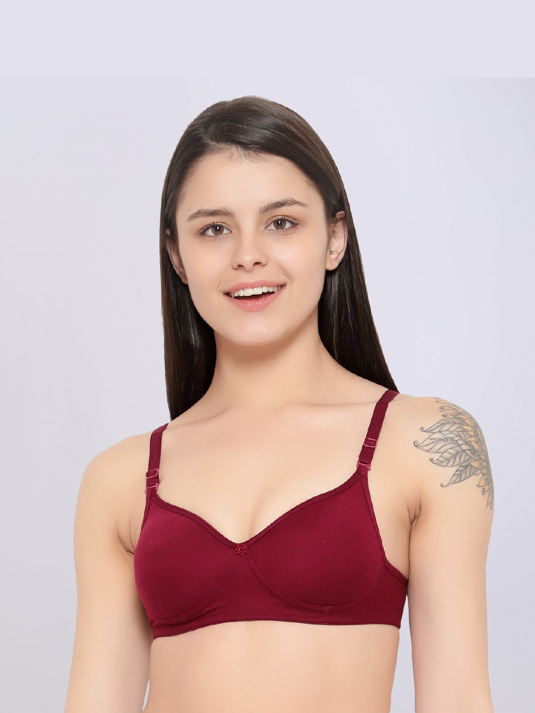 Pack of 2 Crafted Padded T-Shirt  Bra