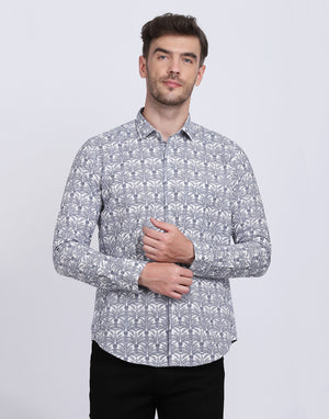 Tropical Printed Regular Fit Casual/Party Shirt