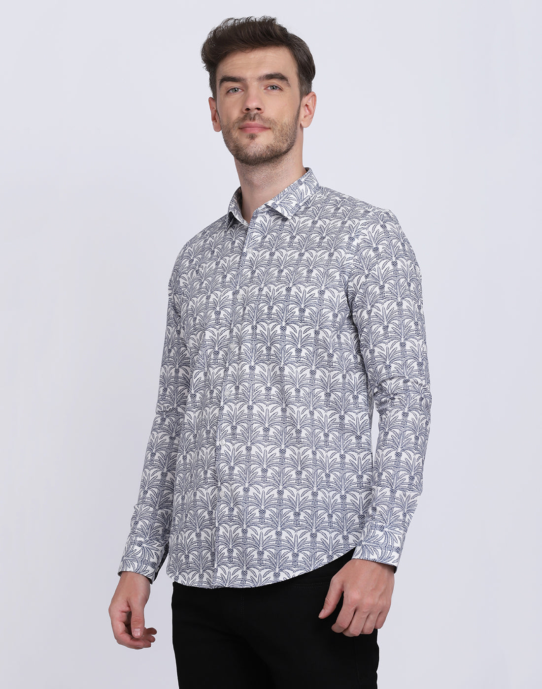 Tropical Printed Regular Fit Casual/Party Shirt