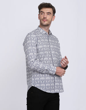 Tropical Printed Regular Fit Casual/Party Shirt