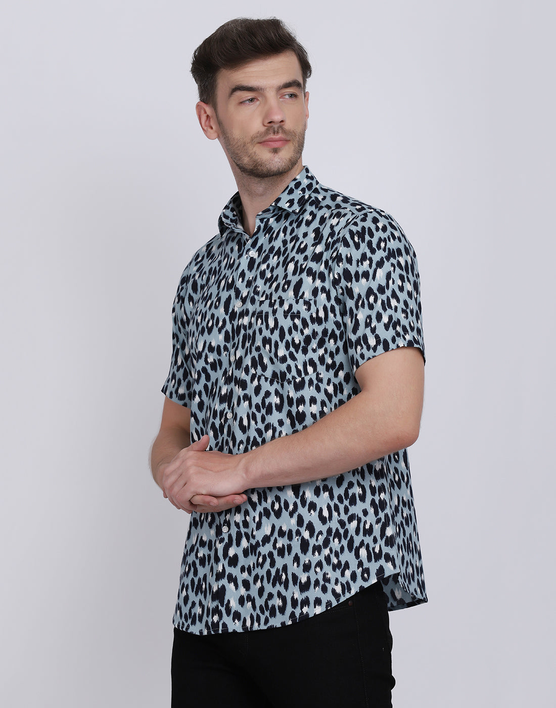 Leopard Animal Print Casual/Party Resort shirt