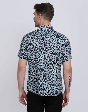 Leopard Animal Print Casual/Party Resort shirt