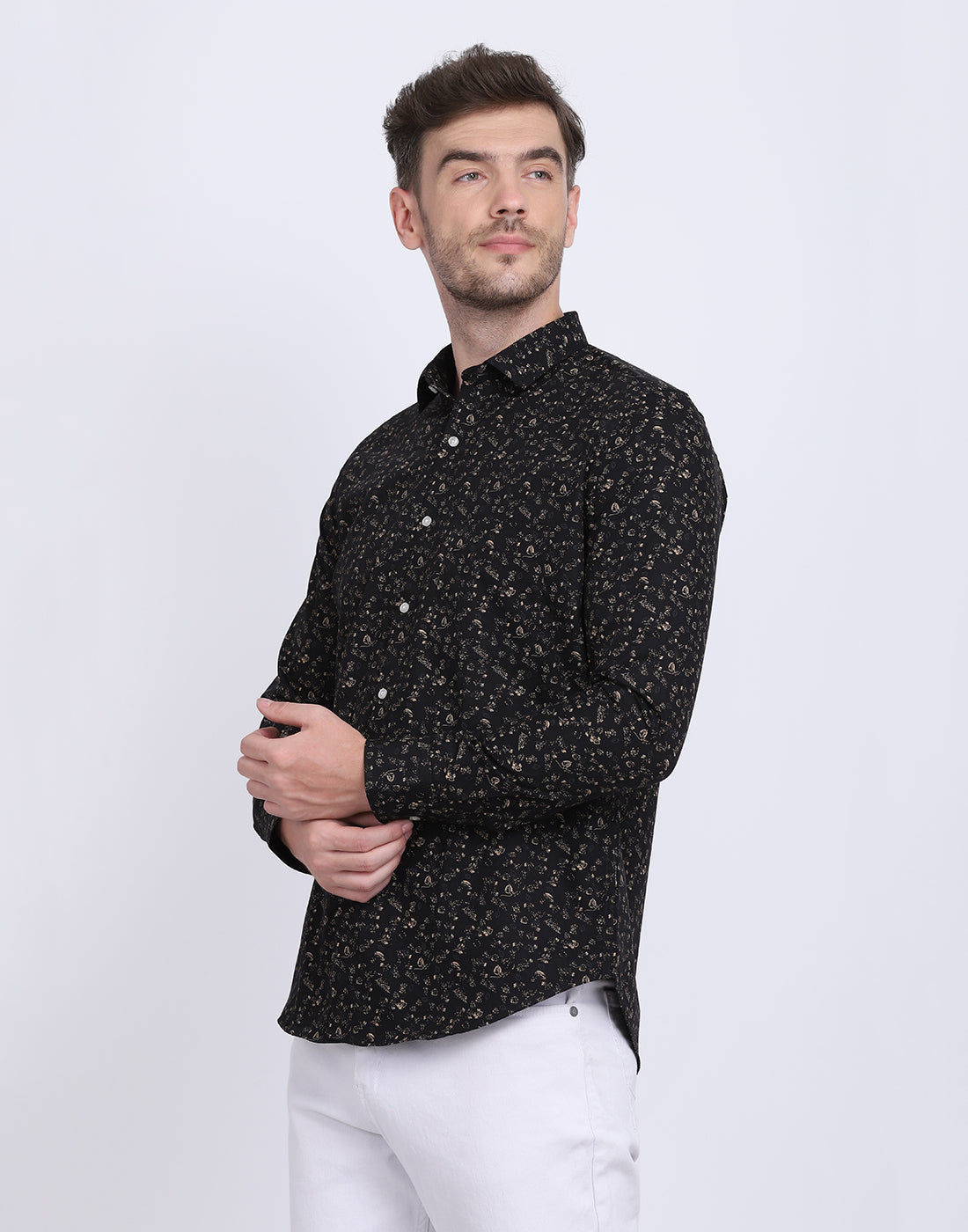 Distroy Printed Regular Fit Casual/Party Shirt