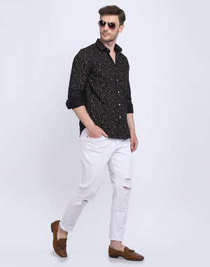 Distroy Printed Regular Fit Casual/Party Shirt